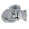 Nature Spring Pet Memorial Statue, Sleeping Angel Cat Remembrance Keepsake Sculpture, Grave Marker Stone Figurine 807929GRM - alternate 3